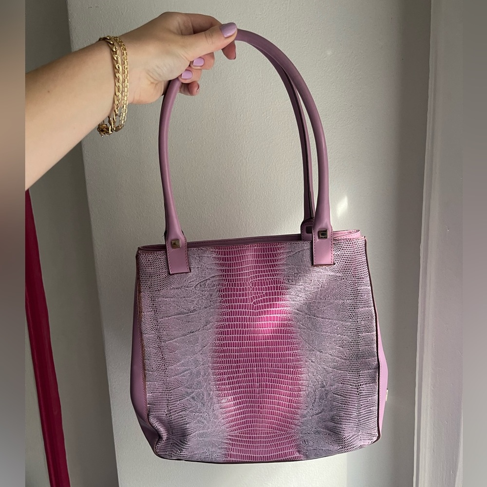 Salvatore Ferragamo exotic leathers handbag
